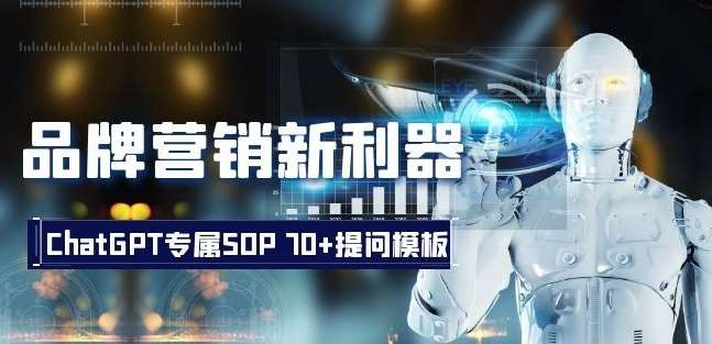 品牌营销新利器：ChatGPT专属SOP，70 提问模板【文档】