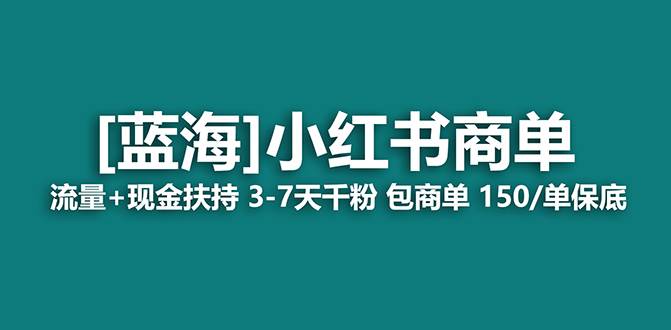 （8790期）【蓝海项目】小红书商单！长期稳定 7天变现 商单一口价包分配 轻松月入过万