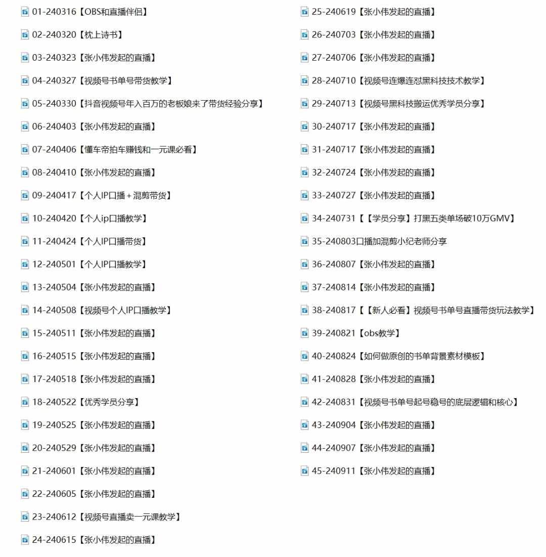 （12612期）2024视频号最新带货实战课：无人直播/书单号卖货/个人IP口播 (附资料素材)插图1